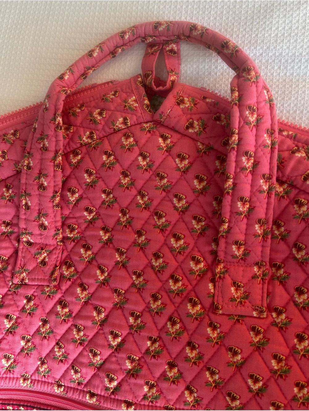 Garment Bag Vera Bradley Pink Pansy - Picture 5 of 15